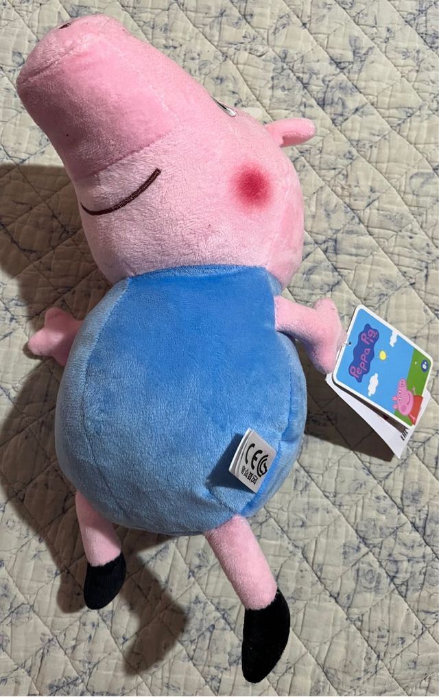 2 Peluches.Peppa Pig y George