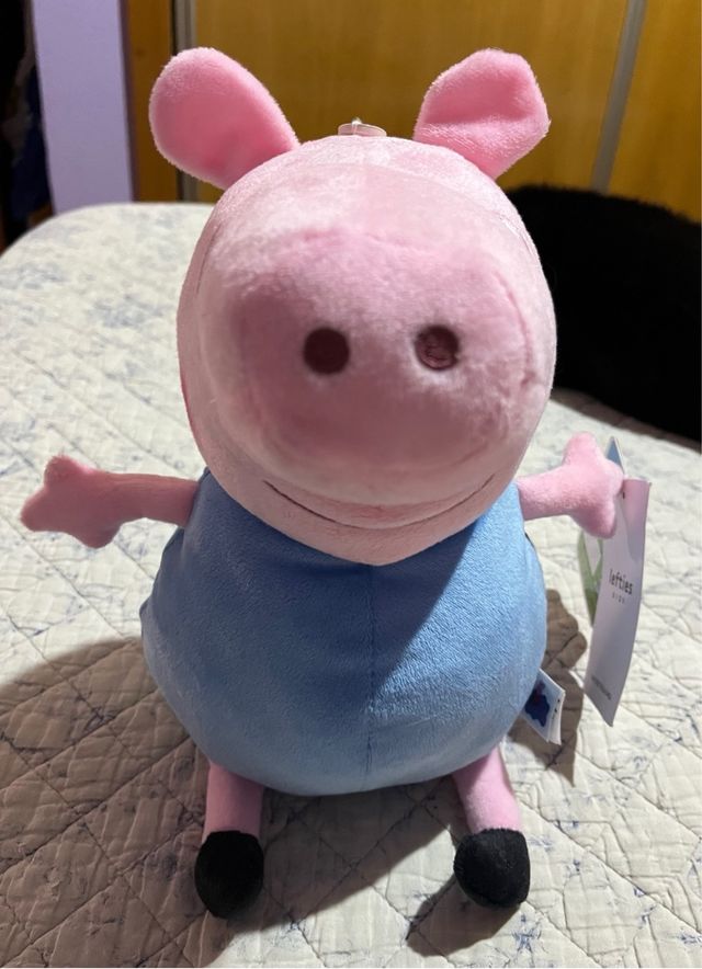 2 Peluches.Peppa Pig y George