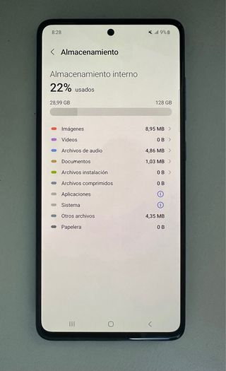 Samsung Galaxy A51 128GB - Negro y Azul