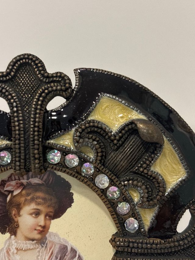 Marco foto metal antiguo