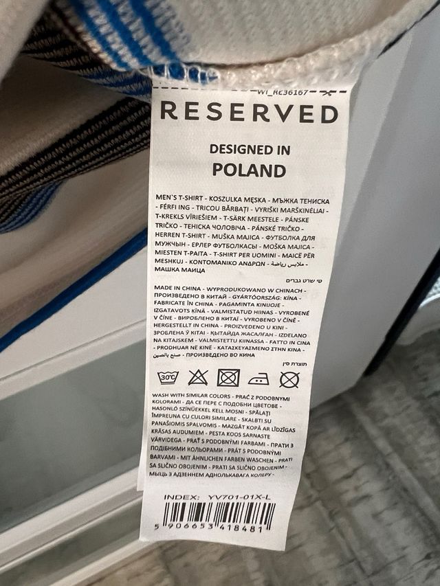 Camiseta rayas azul-blanco