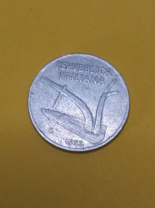 10 Lire Italia - Moneta 1953