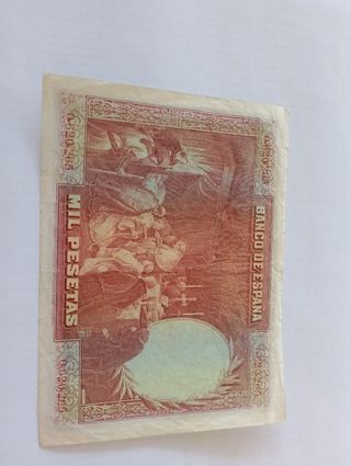 Billete 1000 Pesetas 1928