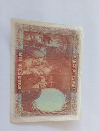 Billete 1000 Pesetas 1928