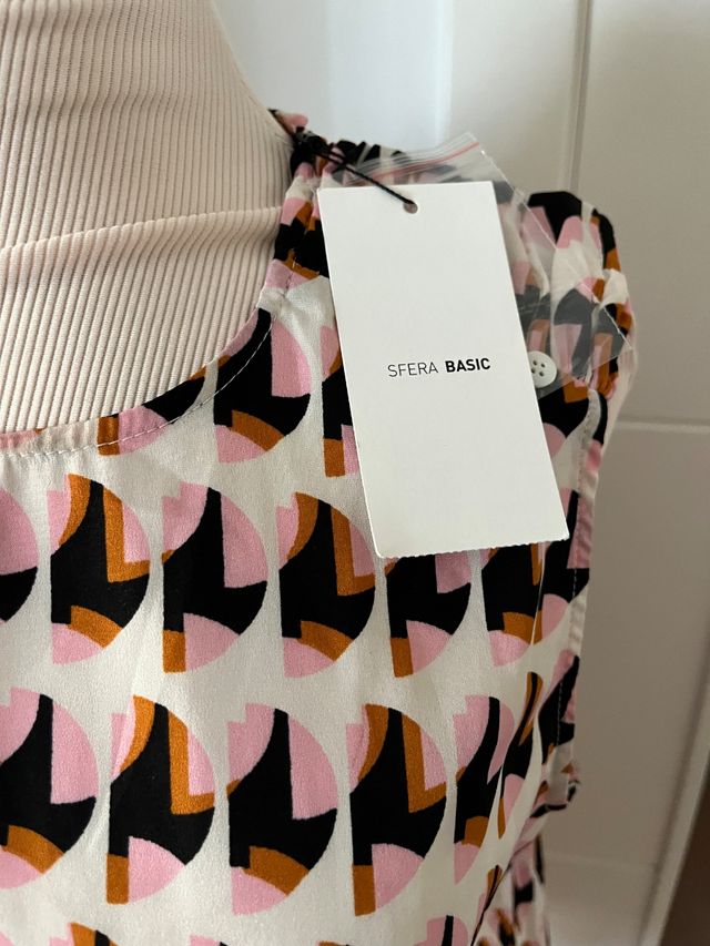 Blusa Sfera estampada