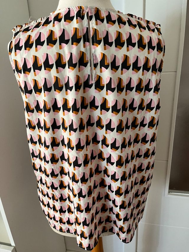 Blusa Sfera estampada