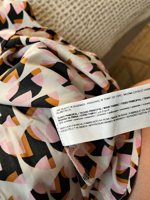 Blusa Sfera estampada