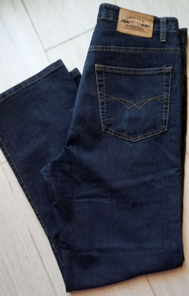 Jeans Uomo Blu elasticizzati