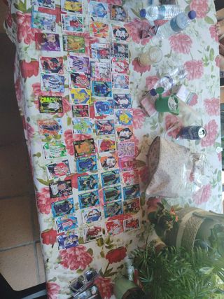 Cromos de fútbol: ¡colección completa!