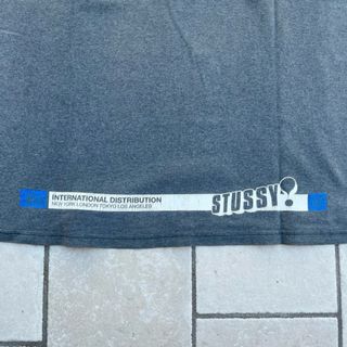 Vintage 90s Stussy blue tag Tee L