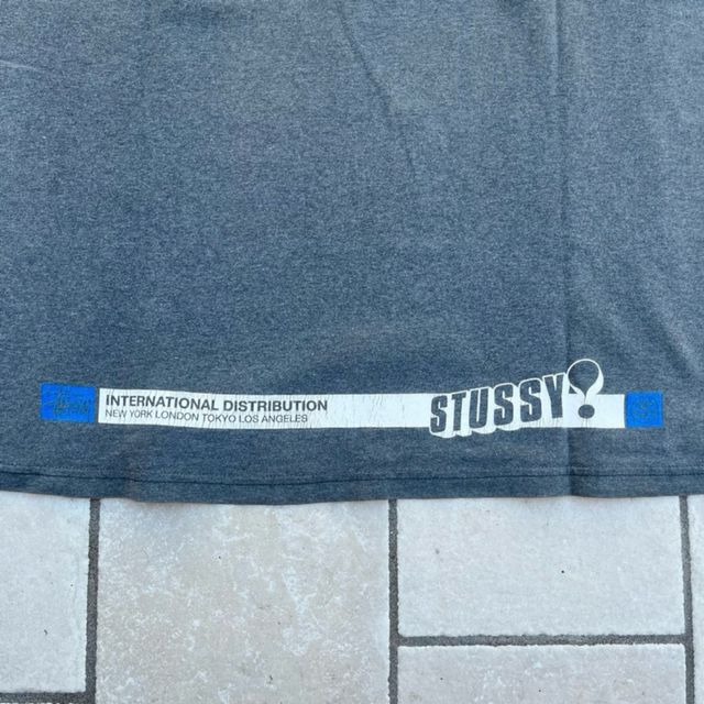 Vintage 90s Stussy blue tag Tee L