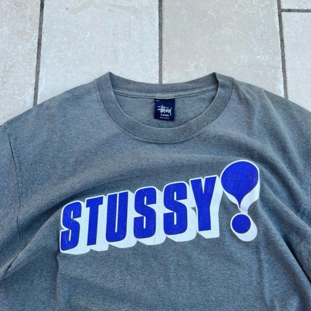 Vintage 90s Stussy blue tag Tee L