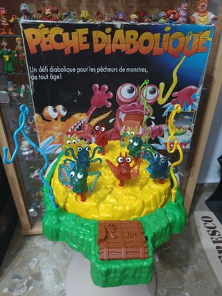 Juego Tomy años 90 Monstruos Pesca Diabolica 