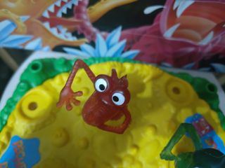 Juego Tomy años 90 Monstruos Pesca Diabolica 