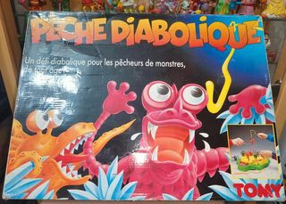 Juego Tomy años 90 Monstruos Pesca Diabolica 