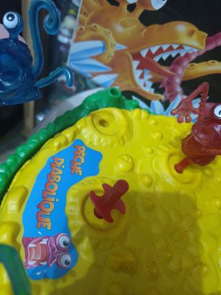 Juego Tomy años 90 Monstruos Pesca Diabolica 