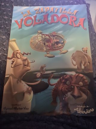 Libro: " La zapatilla voladora"