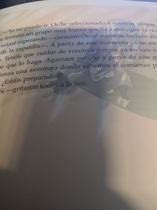 Libro: " La zapatilla voladora"