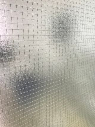 Mampara clínica cristal irrompible