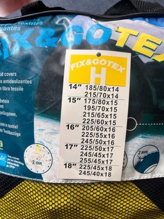Cadenas textiles Fix&GoTex