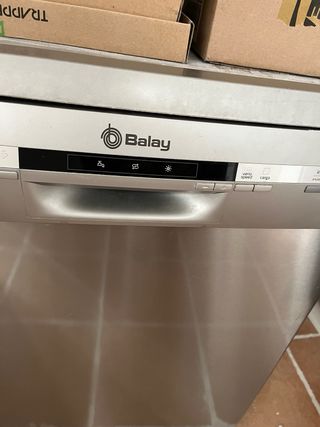 Lavavajillas Balay inox 6 programas