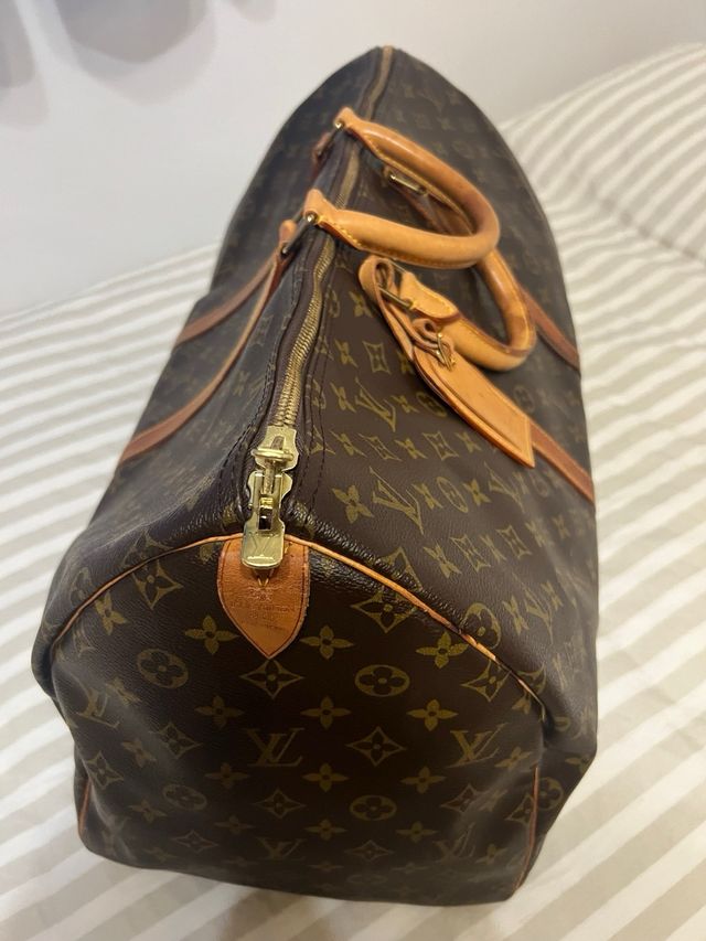 Louis Vuitton Keepall 55 Marrón