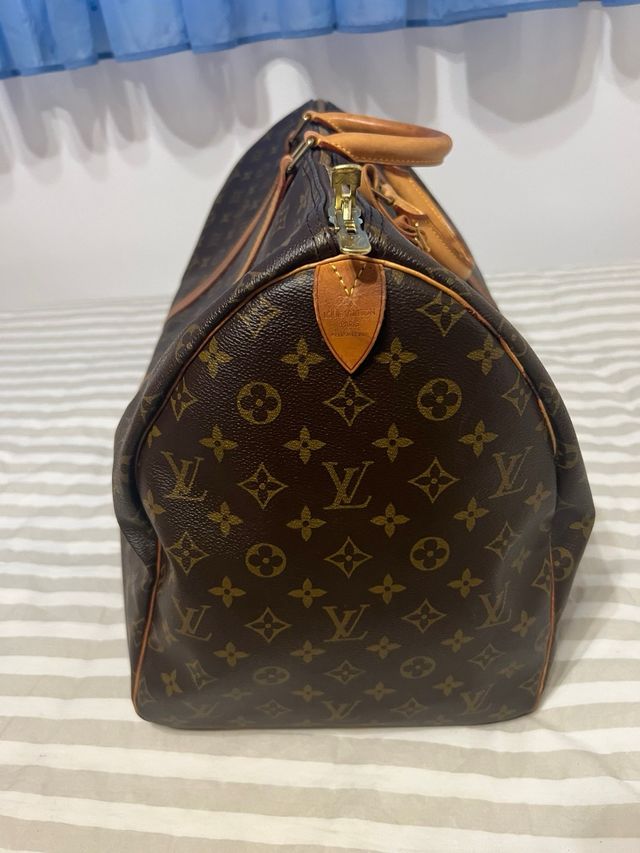 Louis Vuitton Keepall 55 Marrón