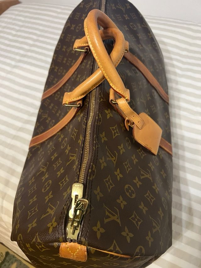 Louis Vuitton Keepall 55 Marrón
