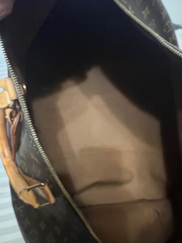 Louis Vuitton Keepall 55 Marrón