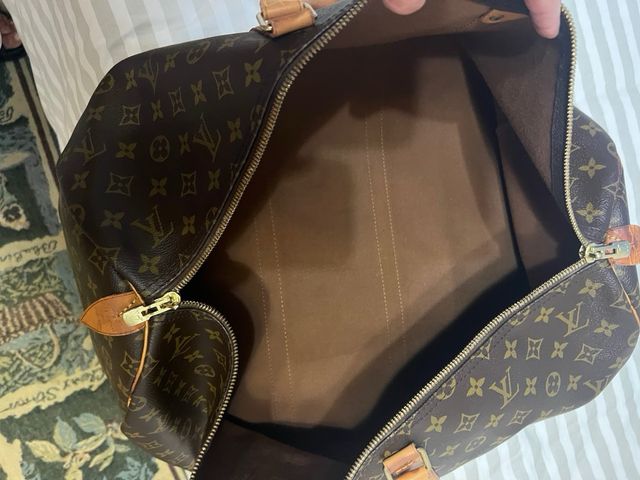 Louis Vuitton Keepall 55 Marrón