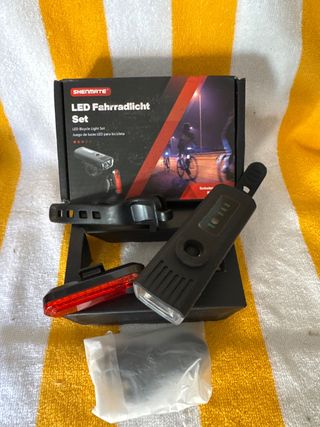 Juego Luces Bicicleta LED Shenmate