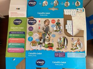 Correpasillos VTech Caballito 4 en 1 rueda y trota