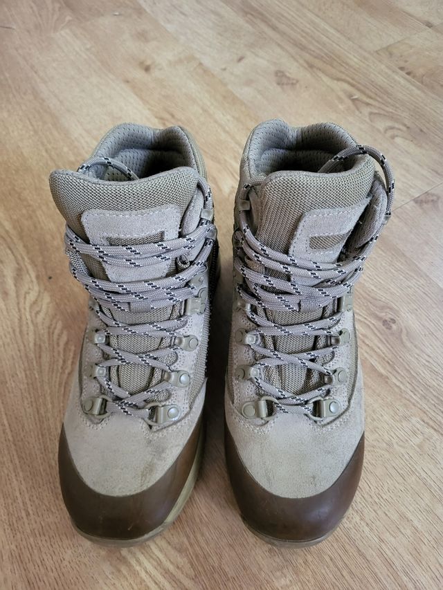 Botas ITURRI militares beige. Talla 37