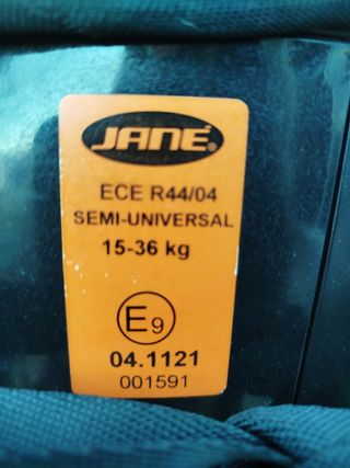 Silla coche Jane Grand con Isofix Grupo 1/2/3