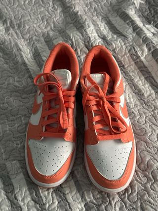 Nike Dunk - Naranja y Blanco talla 41 españa 