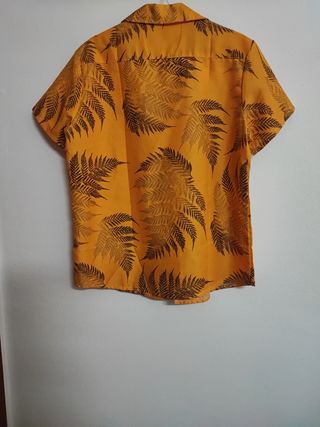Camisa hawaiana amarilla - Talla L