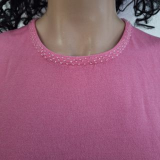 Canotta rosa vintage donna