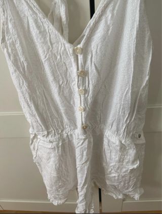 Mono blanco verano - Talla S