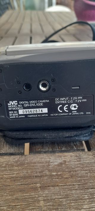 Camara video JVC antigua