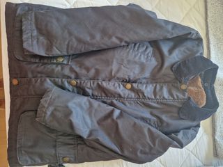 Abrigo Barbour azul T-12 años.