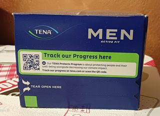 TENA Men Active Fit - Assorbenti uomo x10