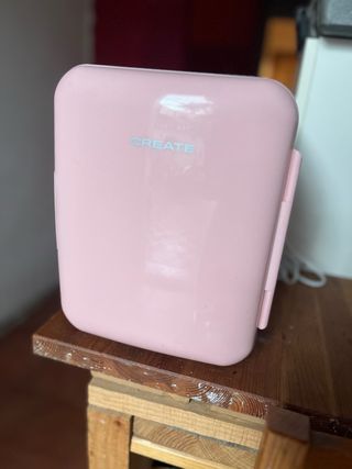 Mini nevera CREATE rosa