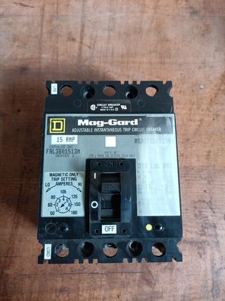 Interruptor Mag-Gard 15 Amp