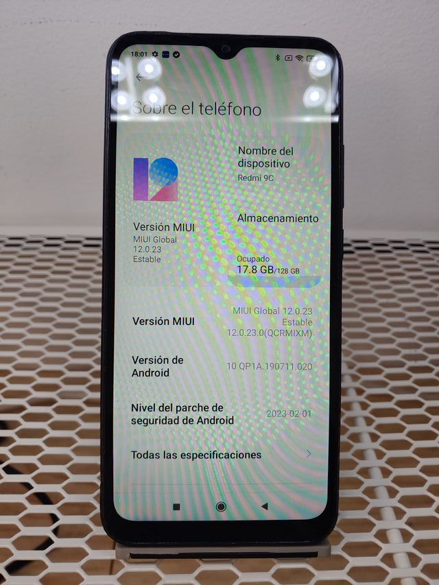 Xiaomi Redmi 9C 128GB - Negro