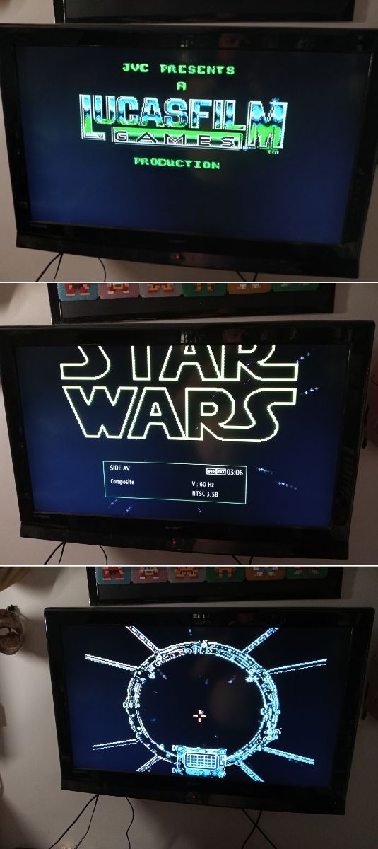 STAR WARS PAL B - JVC Nintendo NES