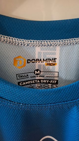 Camiseta tèc. depor. Dopamine Fresh tallas M y XL.