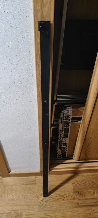 Puertas madera granero armario apertura abanico