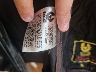 Cazadora Belstaff negra XL