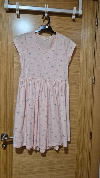 Vestido niña verano rosa 15-16