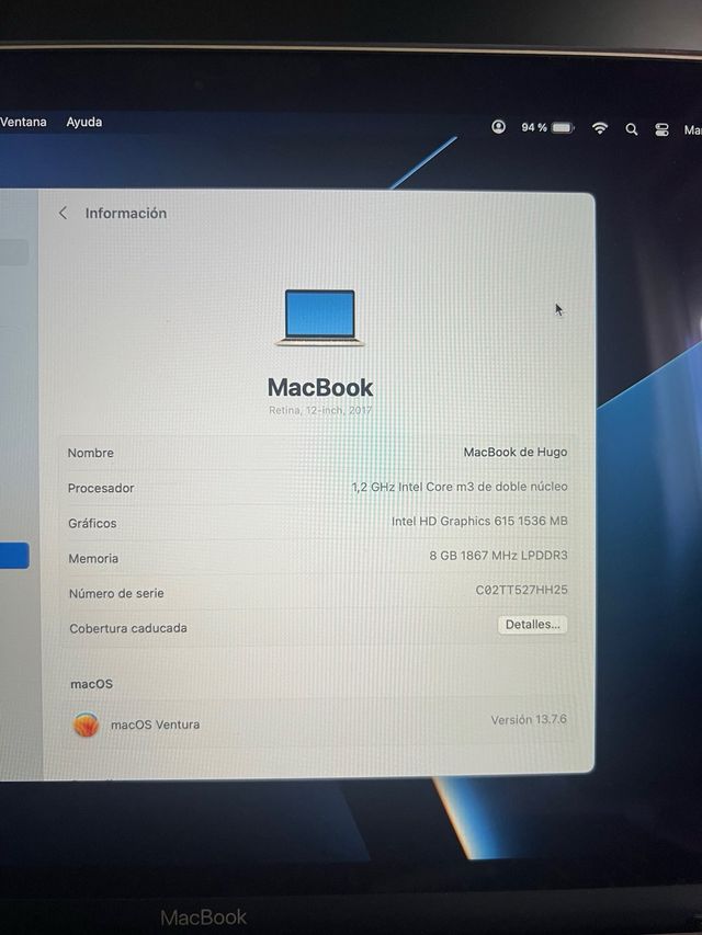 MacBook 12" 2017 Gold